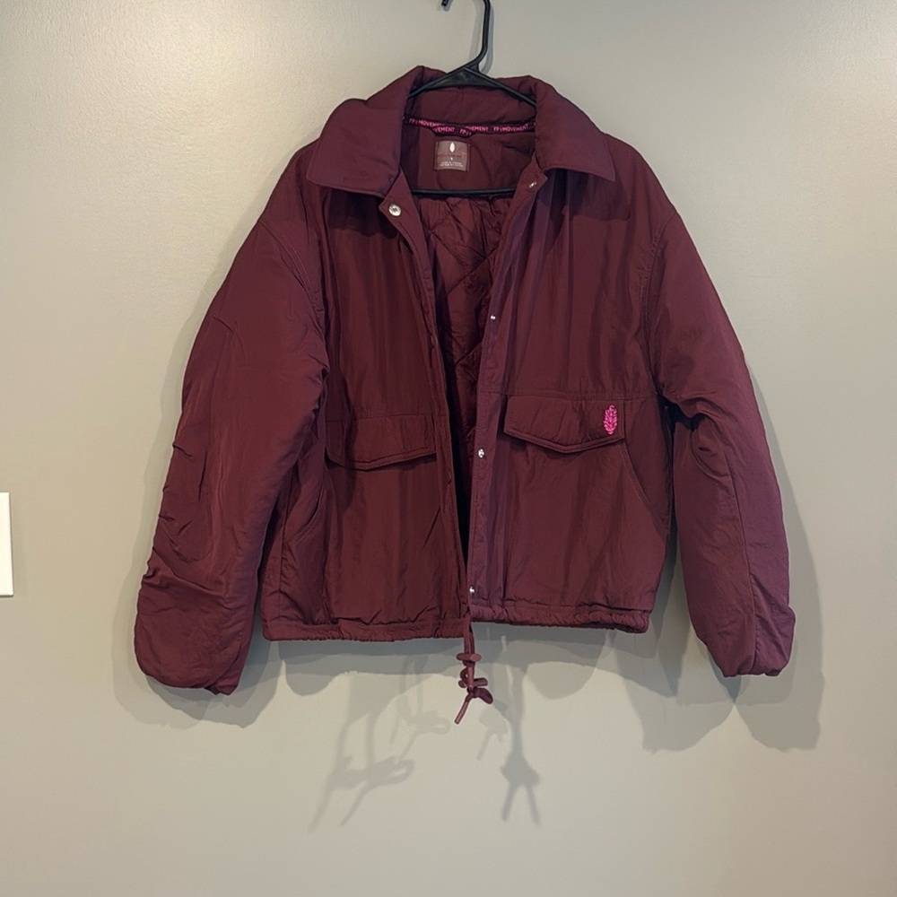 FP Movement by Free People Burgundy Jacket
